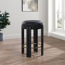 Load image into Gallery viewer, Harrison - Counter Stool With Black Legs
