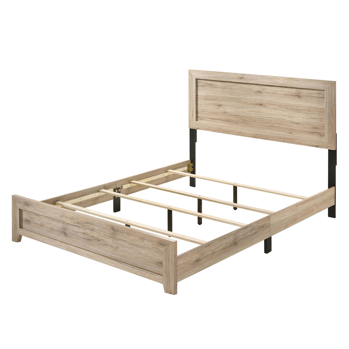 Miquell - Queen Bed - Natural - Ego Home Furniture