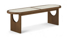 Load image into Gallery viewer, Canovia - Solid Wood And Faux Cane Bench

