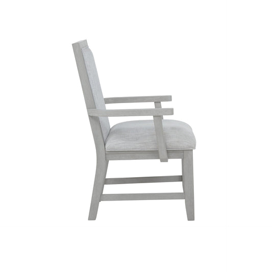 Fiona - Dining Arm Chair (Set of 2) - Mist Gray