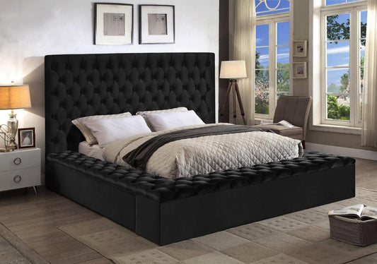B565 - Velvet Bed