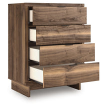 Load image into Gallery viewer, Chirason - Four Drawer Chest - Brown
