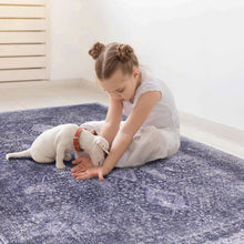Load image into Gallery viewer, Maval - 2'6'' X 10' Washable Runner Rug - Anthracite
