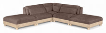 Load image into Gallery viewer, Turin - Chenille Fabric Upholstered Modular Sectional - Brown
