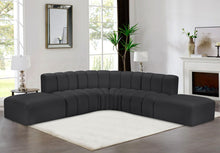 Load image into Gallery viewer, Arc - Faux Leather 6 Piece Corner Modular Sofa
