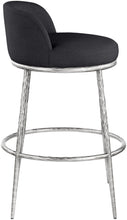 Load image into Gallery viewer, Ferro - Performance Fabric Upholstered Bar Stool - Antique Silver
