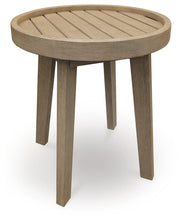 Load image into Gallery viewer, Marina Sun - Round End Table - Beige
