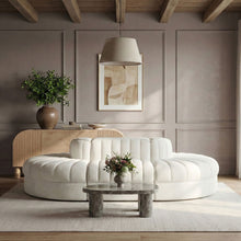 Load image into Gallery viewer, Rummi - Oval Velvet Performance Fabric Upholstered 6 Piece Modular Sectional
