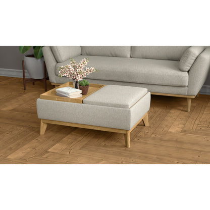 Reversible Tray Ottoman