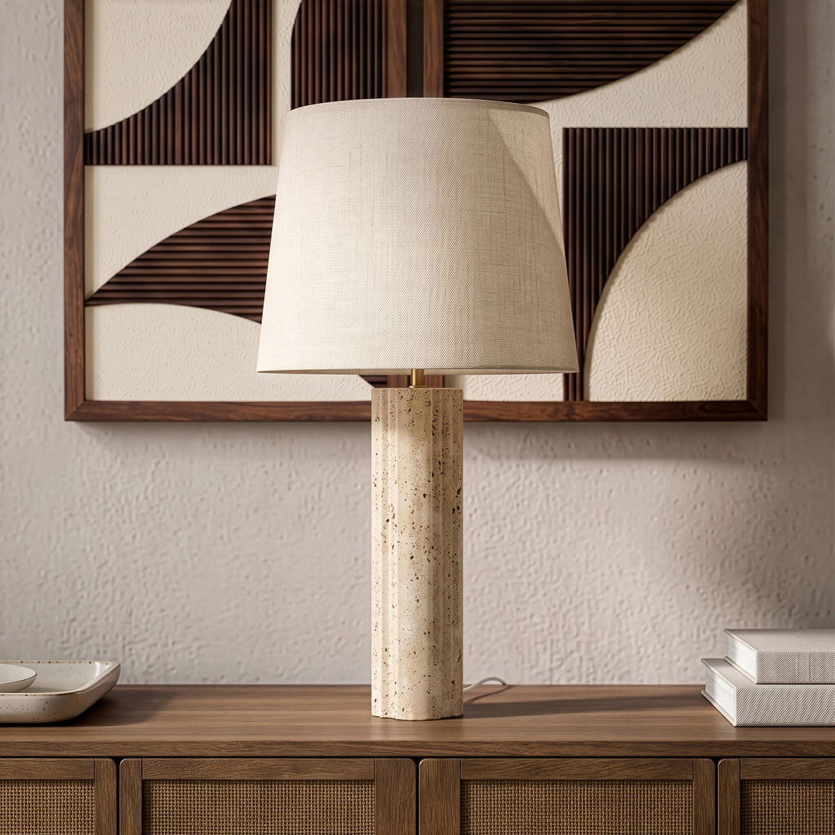 Orison - Linen Textured Fabric Table Lamp - Ego Home Furniture