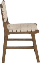 Load image into Gallery viewer, Entwine - Vegan Leather Upholstered Dining Chair - Painted Brown
