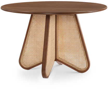 Butterfly - Solid Wood And Natural Cane Table