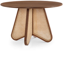 Load image into Gallery viewer, Butterfly - Solid Wood And Natural Cane Table

