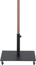 Load image into Gallery viewer, Amalfi - Aluminum Patio Umbrella - Black Base / Light Brown Pole

