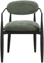 Load image into Gallery viewer, Riccio - Fabric Dining Arm Chair (Set of 2) - Black Frame
