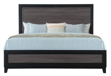 Load image into Gallery viewer, Lisbon - 4 Piece King Bedroom Set (Bed, Dresser, Mirror, Nightstand) - Black / Gray
