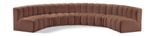 Load image into Gallery viewer, Arc - Faux Leather 7 Piece U-Shaped Modular Sofa
