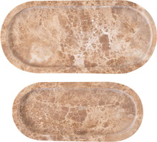 Load image into Gallery viewer, Vanta - Genuine Marble Tray (Set of 2)
