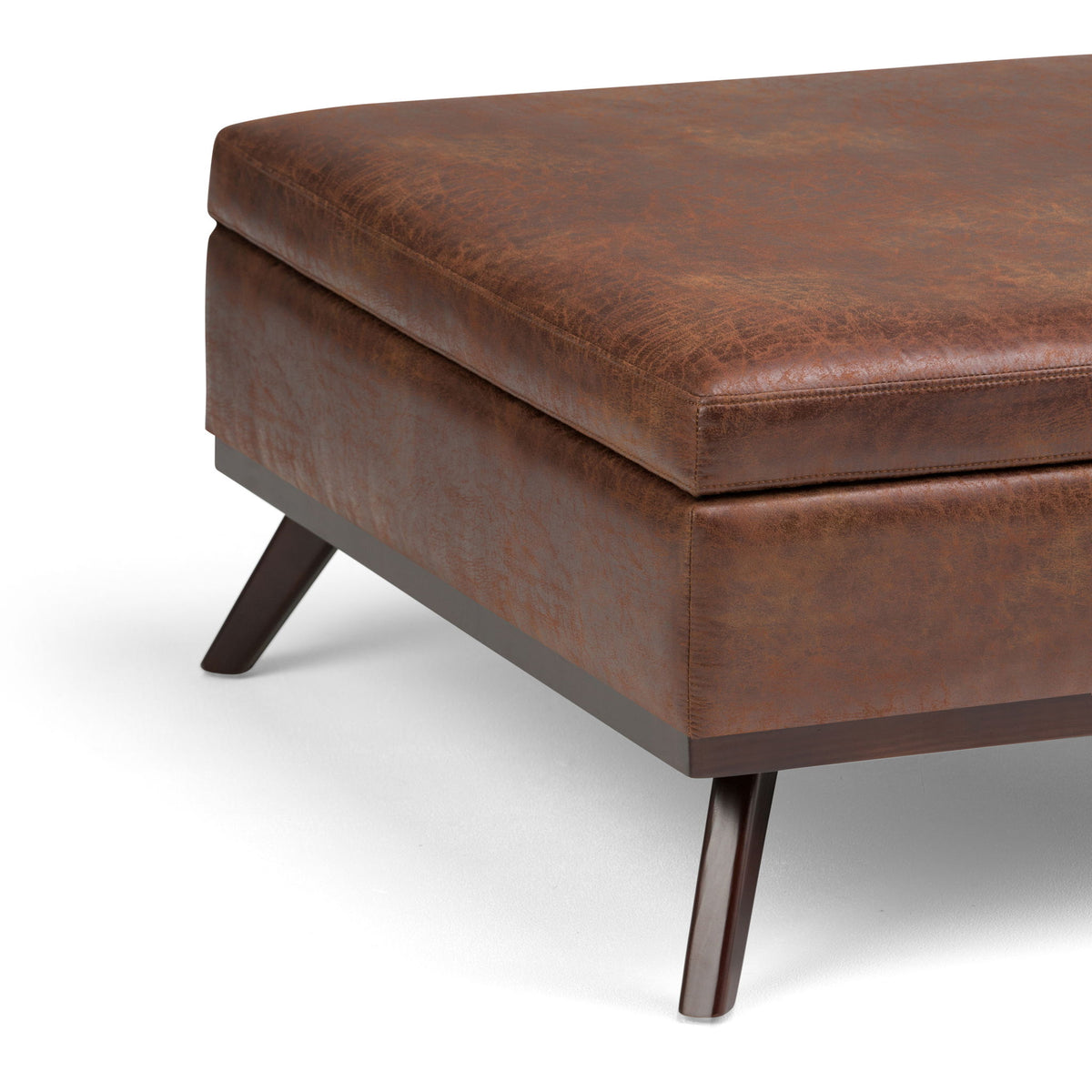 Owen - Multifunctional Square Coffee Table Storage Ottoman - Ego Home Furniture