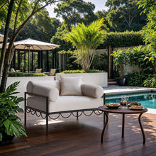Load image into Gallery viewer, Portofino - Resilient Water Repellent Fabric Upholstered Outdoor Patio Chair
