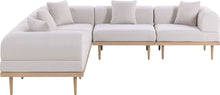 Load image into Gallery viewer, Laguna - 5 Piece 106.5" Upholstered Outdoor Patio Modular Sectional
