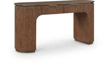 Load image into Gallery viewer, Astrid - Solid Wood And Oak Veneer Desk
