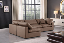 Load image into Gallery viewer, Comfy - 4 Piece Faux Leather Modular Armless Sectional
