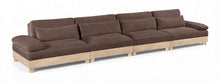 Load image into Gallery viewer, Turin - Chenille Fabric Upholstered Modular Sectional - Brown
