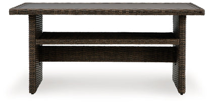 Brook Ranch - Rect Multi-use Table - Brown