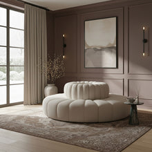 Load image into Gallery viewer, Arc - Boucle Fabric 8 Piece Round Modular Sofa
