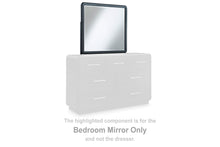 Load image into Gallery viewer, Rowanbeck - Bedroom Mirror - Black
