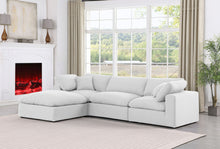 Load image into Gallery viewer, Comfy - 4 Piece Linen Fabric Modular Sectional With Chaise
