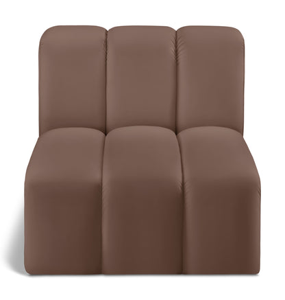 Arc - Faux Leather Straight Chair