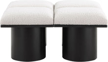 Load image into Gallery viewer, Pavilion - 4 Piece Modular Bench With Black Base
