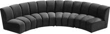 Load image into Gallery viewer, Infinity - 4 Piece Velvet Modular Sectional
