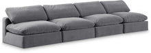 Load image into Gallery viewer, Comfy - Velvet Modular Armless Sofa 4 Seats
