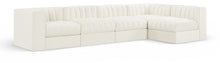 Load image into Gallery viewer, Rummi - Velvet Performance Fabric Upholstered 5 Piece Modular Sectional, L-Shaped (Right)
