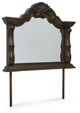 Load image into Gallery viewer, Maylee - Bedroom Mirror - Dark Brown

