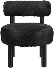 Load image into Gallery viewer, Ambre - Vegan Shearling Fabric Upholstered Accent Chair
