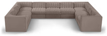 Load image into Gallery viewer, Rummi - Velvet Performance Fabric Upholstered 9 Piece Modular Sectional
