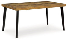 Load image into Gallery viewer, Blondon - Rectangular Drm Table Set (Set of 7) - Brown / Black
