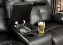 Load image into Gallery viewer, Kempten Reclining Loveseat with Console
