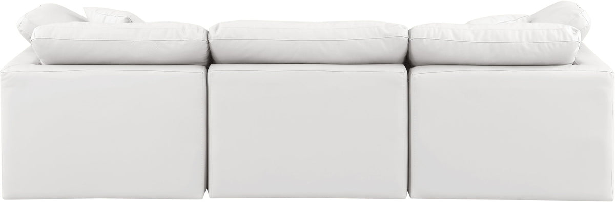 Indulge - Faux Leather 3 Seat Modular Sofa