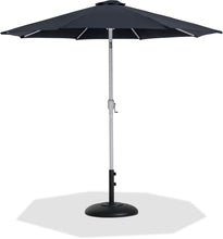 Load image into Gallery viewer, Fiji - Aluminum Patio Umbrella With Round Black And White Base

