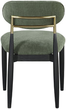 Load image into Gallery viewer, Riccio - Fabric Dining Side Chair (Set of 2) - Black And Gold Frame
