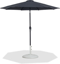 Load image into Gallery viewer, Fiji - Aluminum Patio Umbrella With Round White And Black Base
