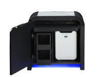 Load image into Gallery viewer, Beckett - Nightstand With LED, Cooler And Speaker - Black / White

