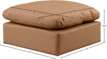 Load image into Gallery viewer, Indulge - Faux Leather Ottoman
