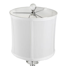 Load image into Gallery viewer, Karat - Contemporary Crystal Table Lamp (Set of 2) - Clear Crystal / Chrome / White Softback
