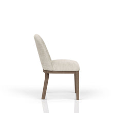 Load image into Gallery viewer, Trilogy - Shelter Upholstered Chair (Set of 2) - Ivory / Cocoa
